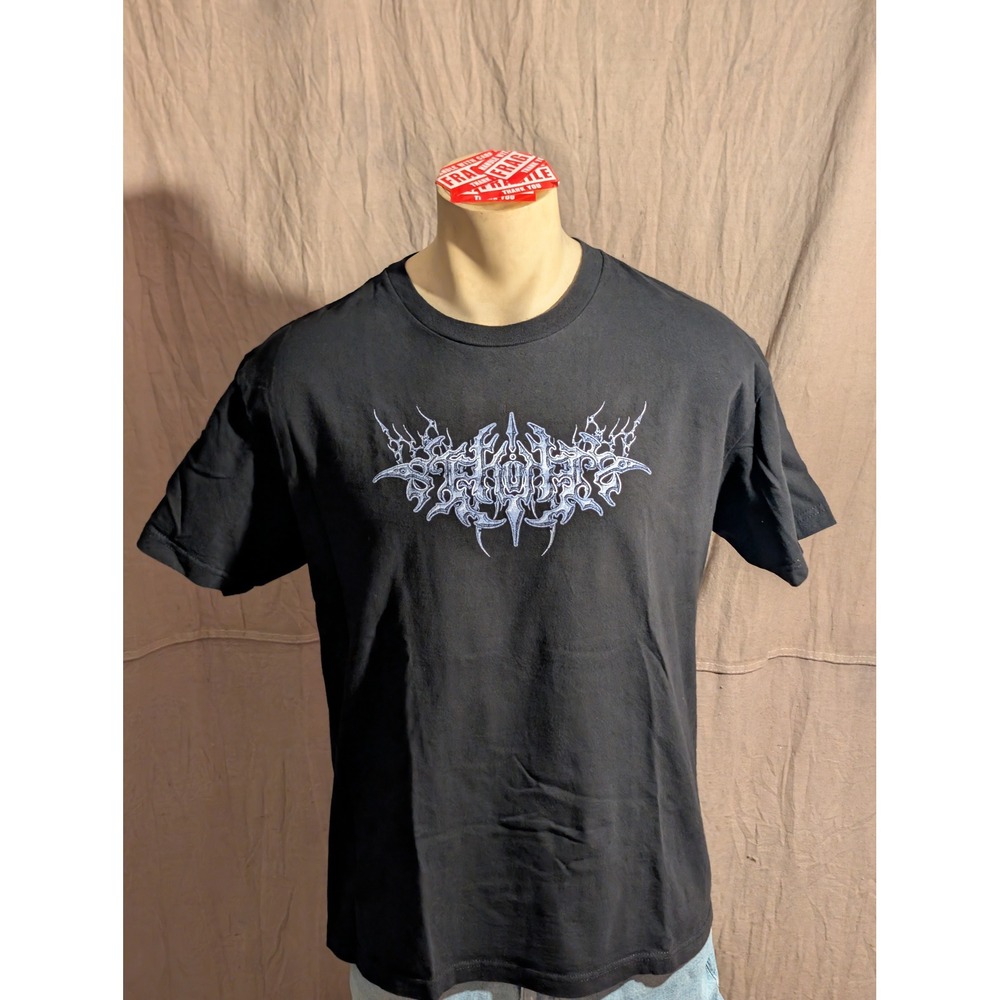 8thwndr Graphic Tee Mens Large Black Excellent Cyber Sigilism Streetwear Shirt
